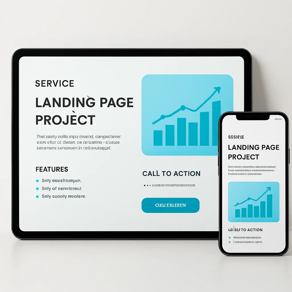 Landing page dịch vụ